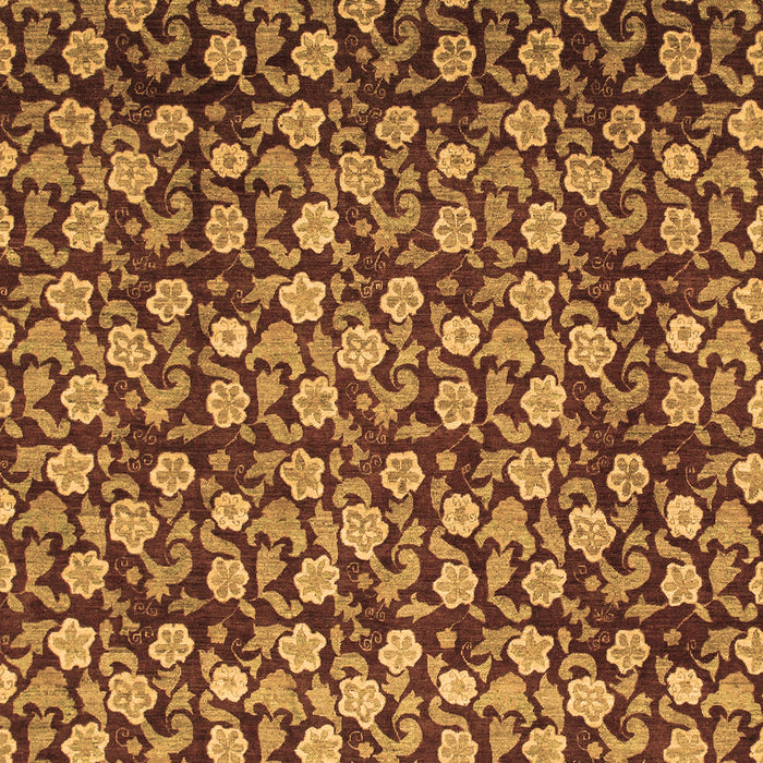 Abstract Brown Modern Rug, abs1488brn