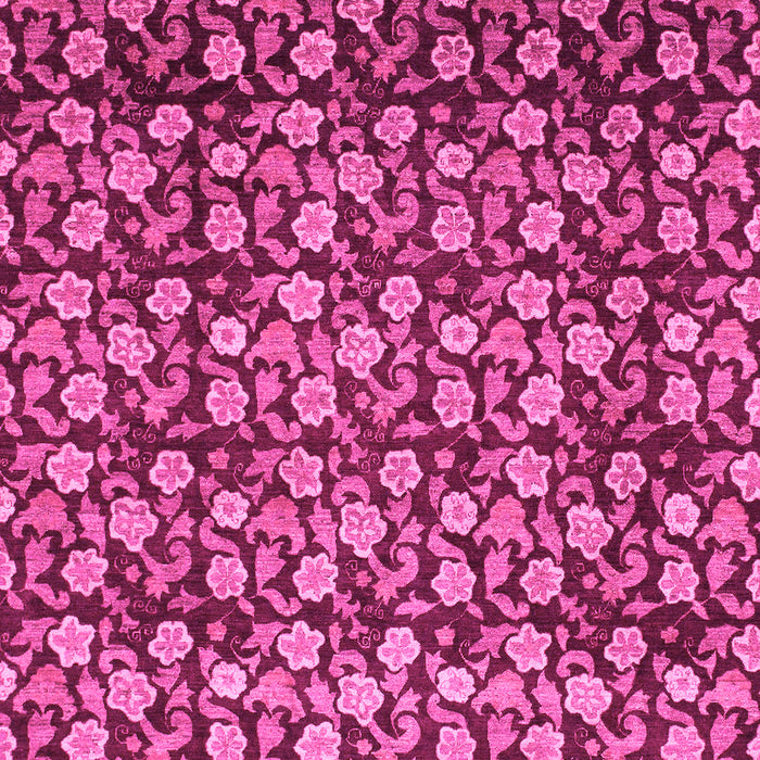 Machine Washable Abstract Pink Modern Rug, wshabs1488pnk