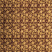 Square Machine Washable Abstract Brown Modern Rug, wshabs1488brn