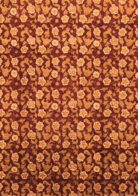 Abstract Orange Modern Rug, abs1488org