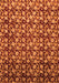 Abstract Orange Modern Rug, abs1488org