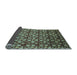 Sideview of Abstract Light Blue Modern Rug, abs1488lblu