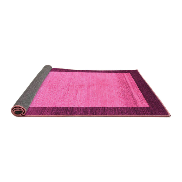 Sideview of Abstract Pink Modern Rug, abs1489pnk