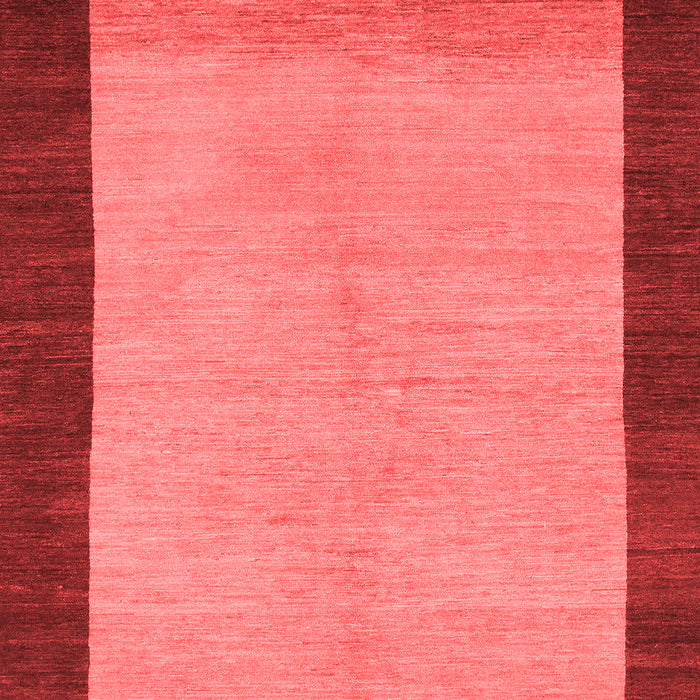Machine Washable Abstract Red Modern Rug, wshabs1489red