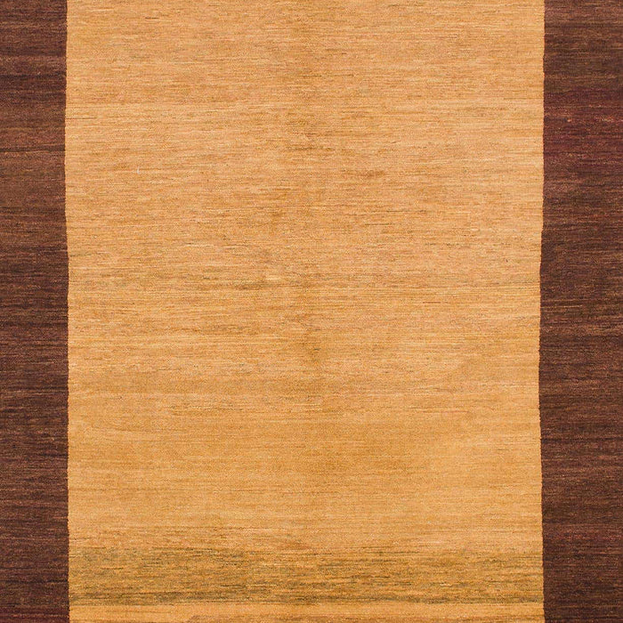 Machine Washable Abstract Dark Orange Rug, wshabs1489