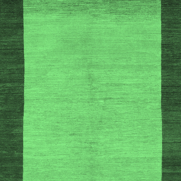 Abstract Emerald Green Modern Rug, abs1489emgrn