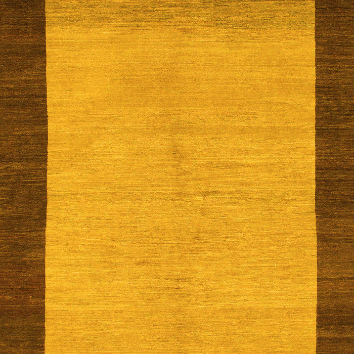 Abstract Yellow Modern Rug, abs1489yw