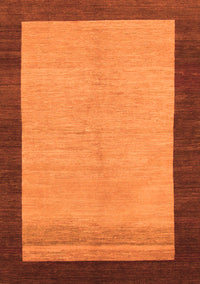 Abstract Orange Modern Rug, abs1489org