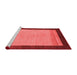 Modern Red Washable Rugs