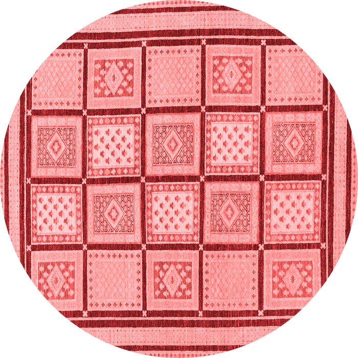 Machine Washable Abstract Red Modern Rug, wshabs148red