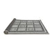 Sideview of Abstract Gray Modern Rug, abs148gry