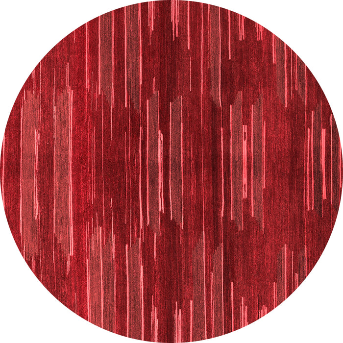 Machine Washable Abstract Red Modern Rug, wshabs1490red