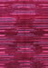 Machine Washable Abstract Pink Modern Rug, wshabs1490pnk