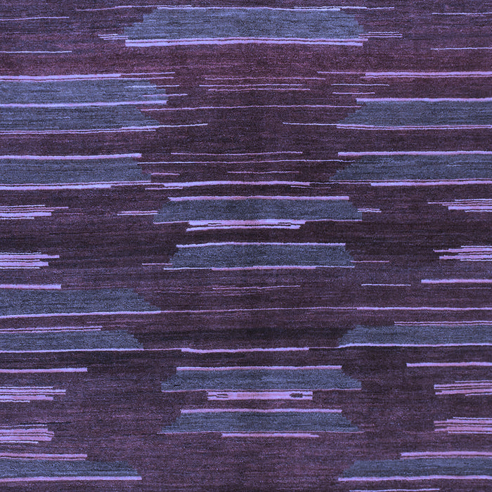 Machine Washable Abstract Blue Modern Rug, wshabs1490blu