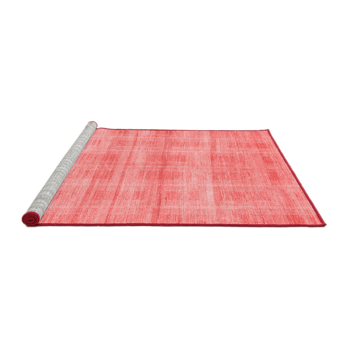 Modern Red Washable Rugs