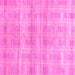 Square Machine Washable Abstract Pink Modern Rug, wshabs1491pnk