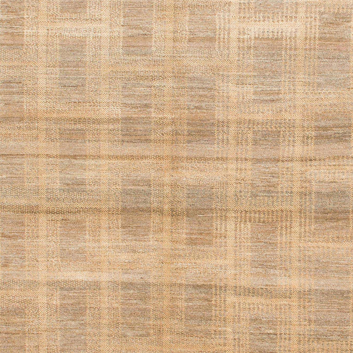 Machine Washable Abstract Yellow Rug, wshabs1491