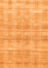 Machine Washable Abstract Orange Modern Area Rugs, wshabs1491org