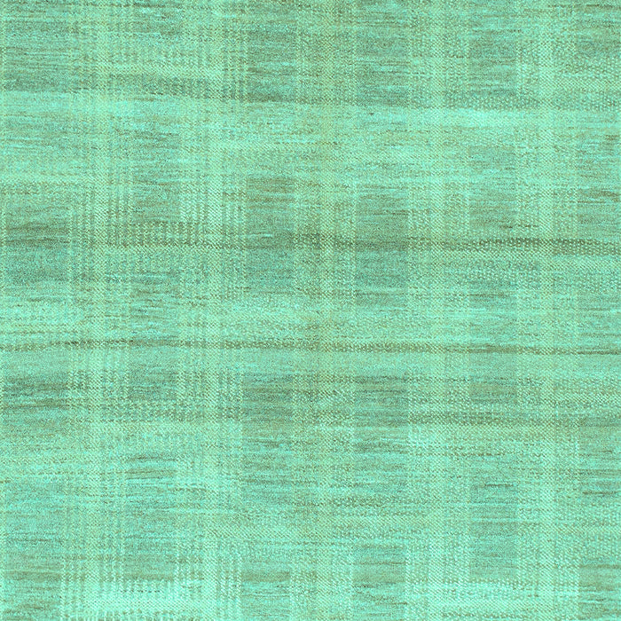 Machine Washable Abstract Turquoise Modern Area Rugs, wshabs1491turq