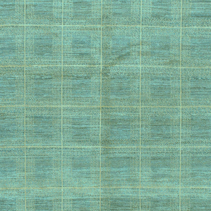 Machine Washable Checkered Light Blue Modern Rug, wshabs1492lblu