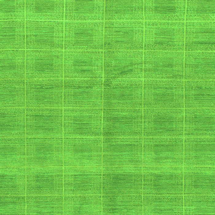Square Checkered Green Modern Rug, abs1492grn