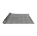 Sideview of Checkered Gray Modern Rug, abs1492gry