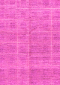 Checkered Pink Modern Rug, abs1492pnk