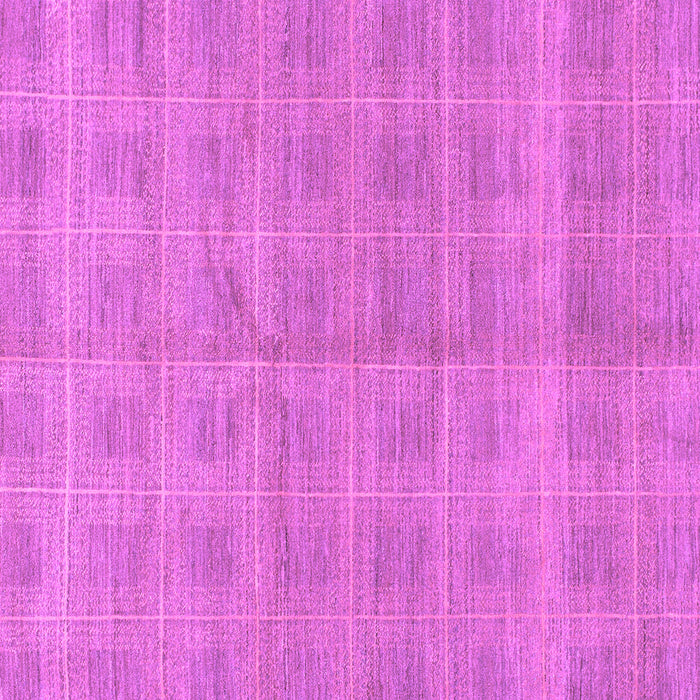 Square Checkered Purple Modern Rug, abs1492pur