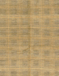 Machine Washable Abstract Cinnamon Brown Rug, wshabs1492