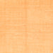 Square Solid Orange Modern Rug, abs1493org