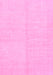 Machine Washable Solid Pink Modern Rug, wshabs1493pnk