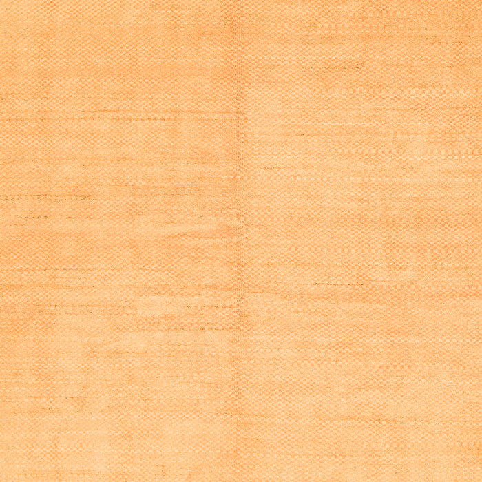 Square Machine Washable Solid Orange Modern Area Rugs, wshabs1493org