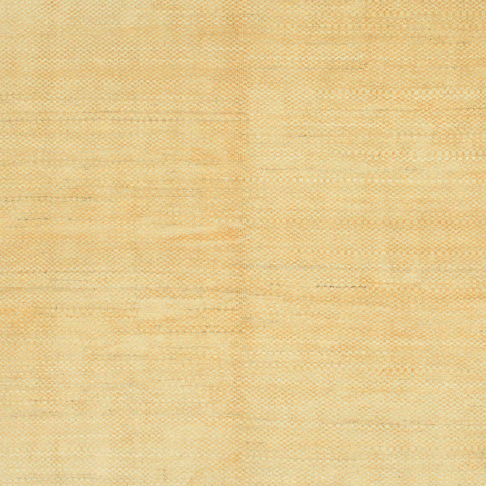 Square Machine Washable Abstract Chrome Gold Yellow Rug, wshabs1493