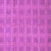 Square Checkered Purple Modern Rug, abs1494pur