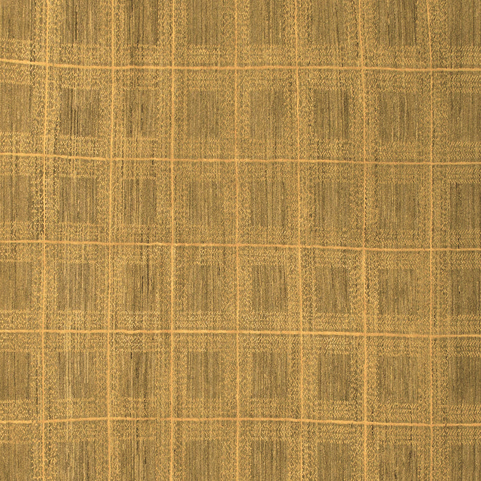 Square Machine Washable Checkered Brown Modern Rug, wshabs1494brn