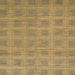 Square Abstract Gold Checkered Rug, abs1494