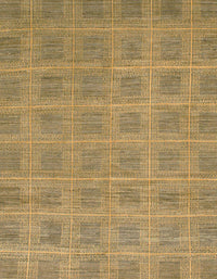 Machine Washable Abstract Gold Rug, wshabs1494