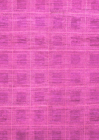 Checkered Pink Modern Rug, abs1494pnk