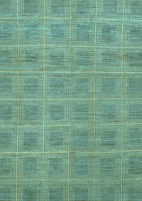 Checkered Light Blue Modern Rug, abs1494lblu