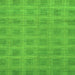 Square Checkered Green Modern Rug, abs1494grn