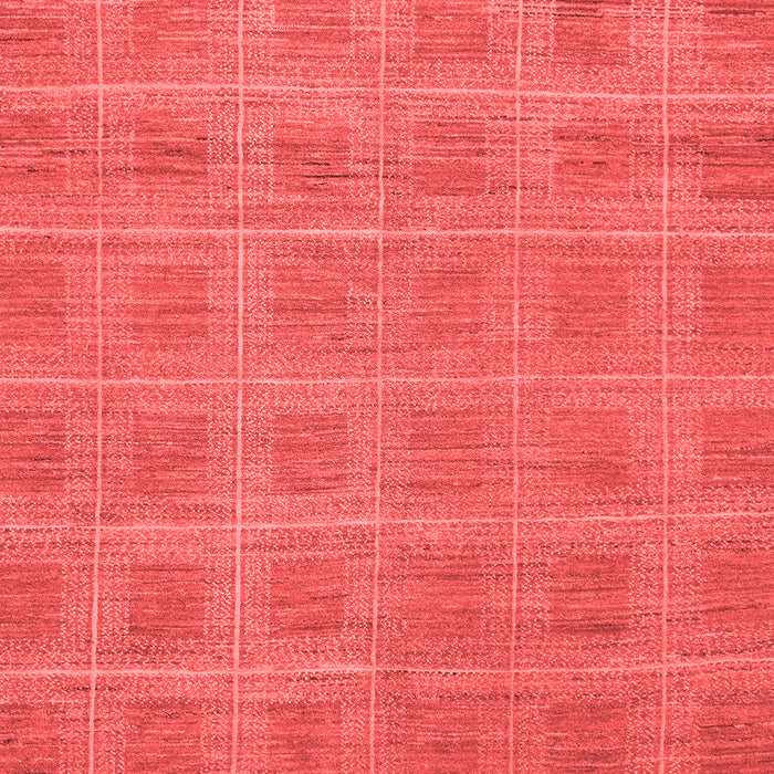 Checkered Red Modern Area Rugs