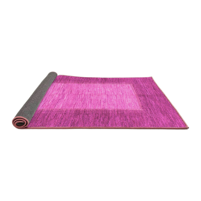 Sideview of Abstract Pink Modern Rug, abs1495pnk