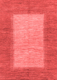 Abstract Red Modern Rug, abs1495red