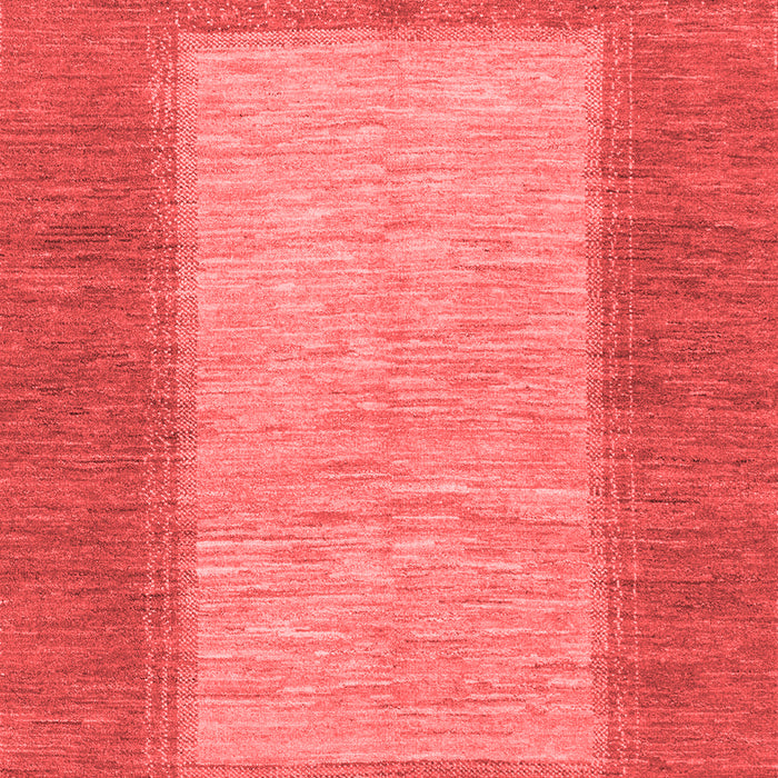 Machine Washable Abstract Red Modern Rug, wshabs1495red