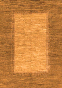 Abstract Orange Modern Rug, abs1495org