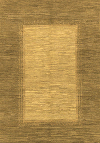 Abstract Brown Modern Rug, abs1495brn