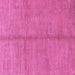 Square Machine Washable Abstract Pink Modern Rug, wshabs1496pnk