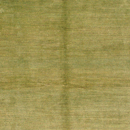 Square Machine Washable Abstract Gold Rug, wshabs1496
