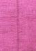 Machine Washable Abstract Pink Modern Rug, wshabs1496pnk