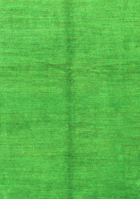 Abstract Green Modern Rug, abs1496grn